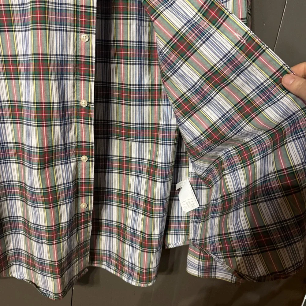 J. Crew Plaid Button Down Shirt